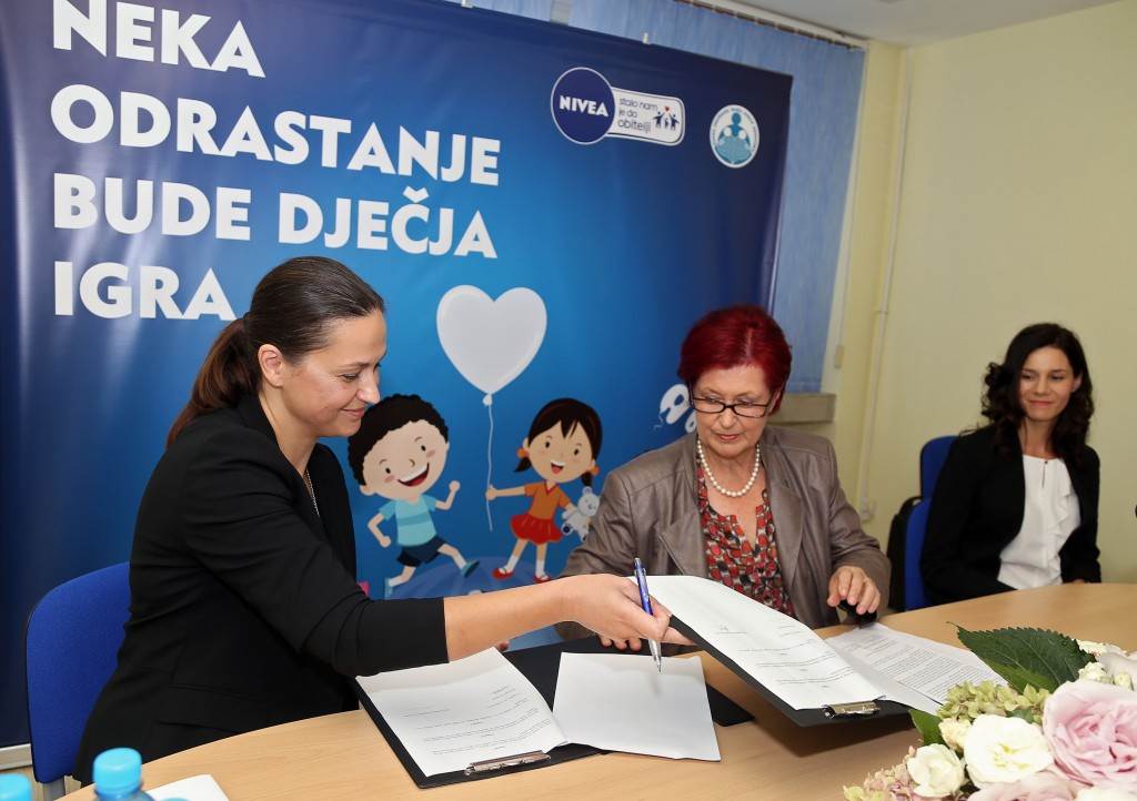 NIVEA projekt 'Neka odrastanje bude dječja igra'