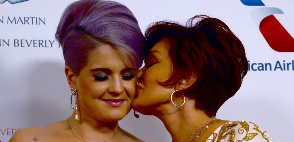 Kelly i Sharon Osbourne