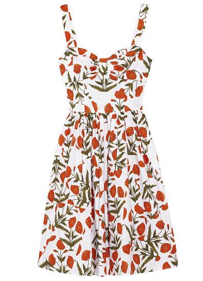 Haljine floralnog printa ultimativni proljetni trend