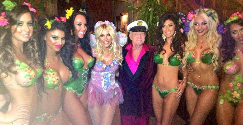 Hugh Hefner na zabavi