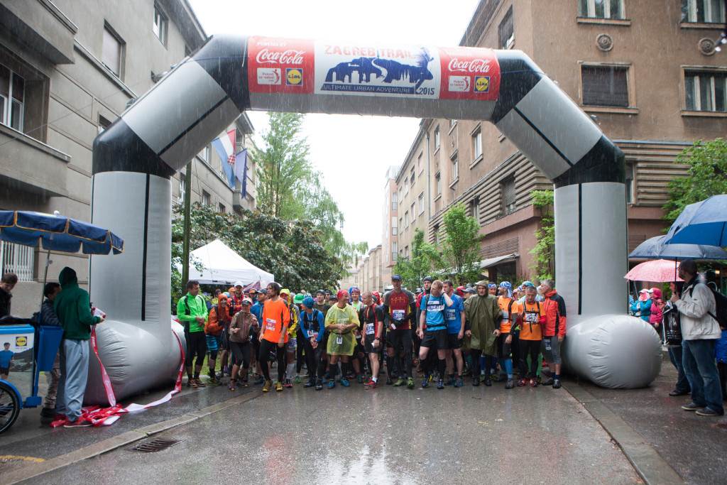 Polaznici Outdoor Men's Health Škole trčanja i trekinga nastupili na utrci Zagreb Trail-u 2015.