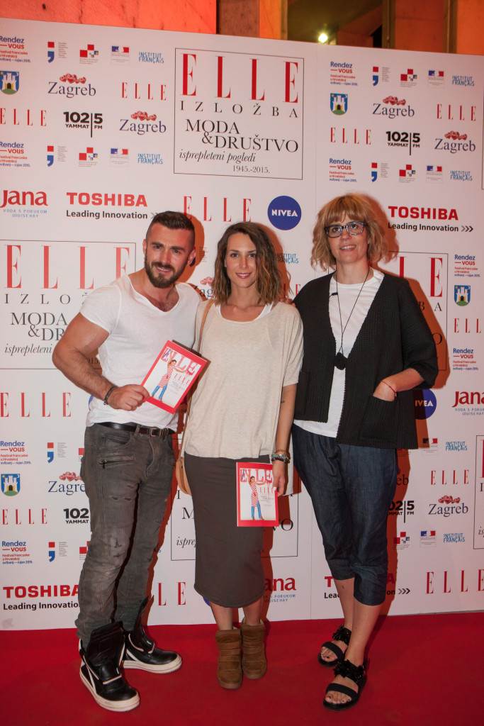 Mnoštvo poznatih lica nazočilo je otvaranju Elle izložbe u HDLU