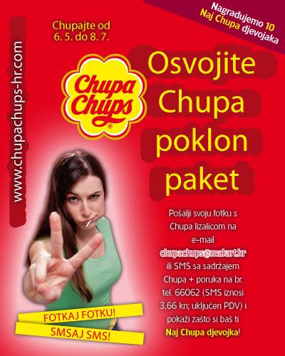 Chupa Chups nagradna igra