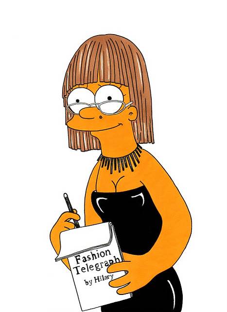 Poznata lica modne industrije kao Simpsons likovi