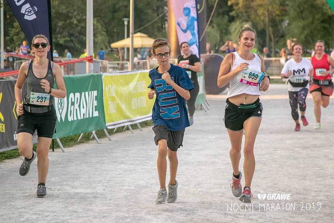 Ana Stunić na maratonu, Bundek 2019.