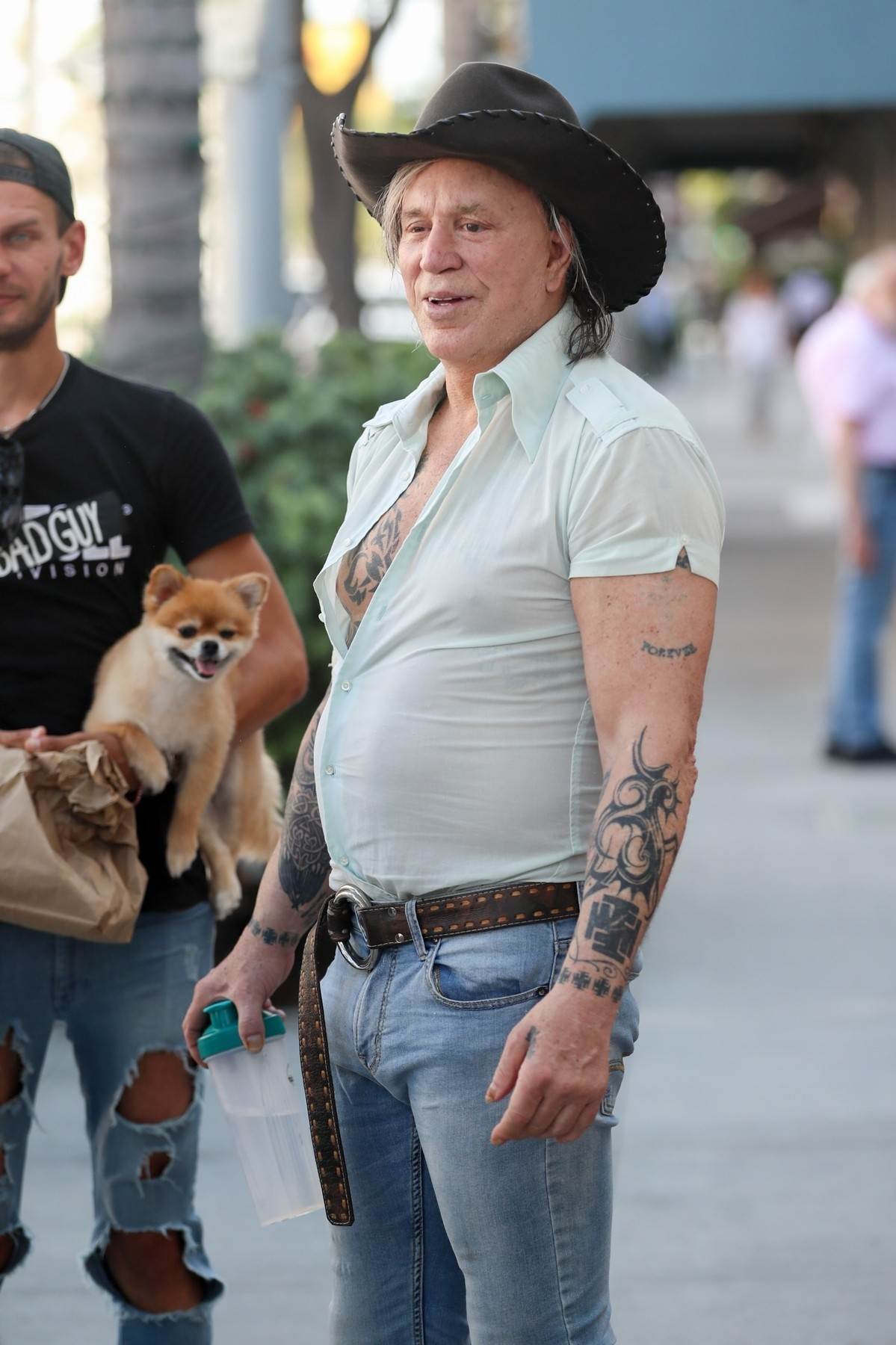 Mickey Rourke na Bevery Hillsu