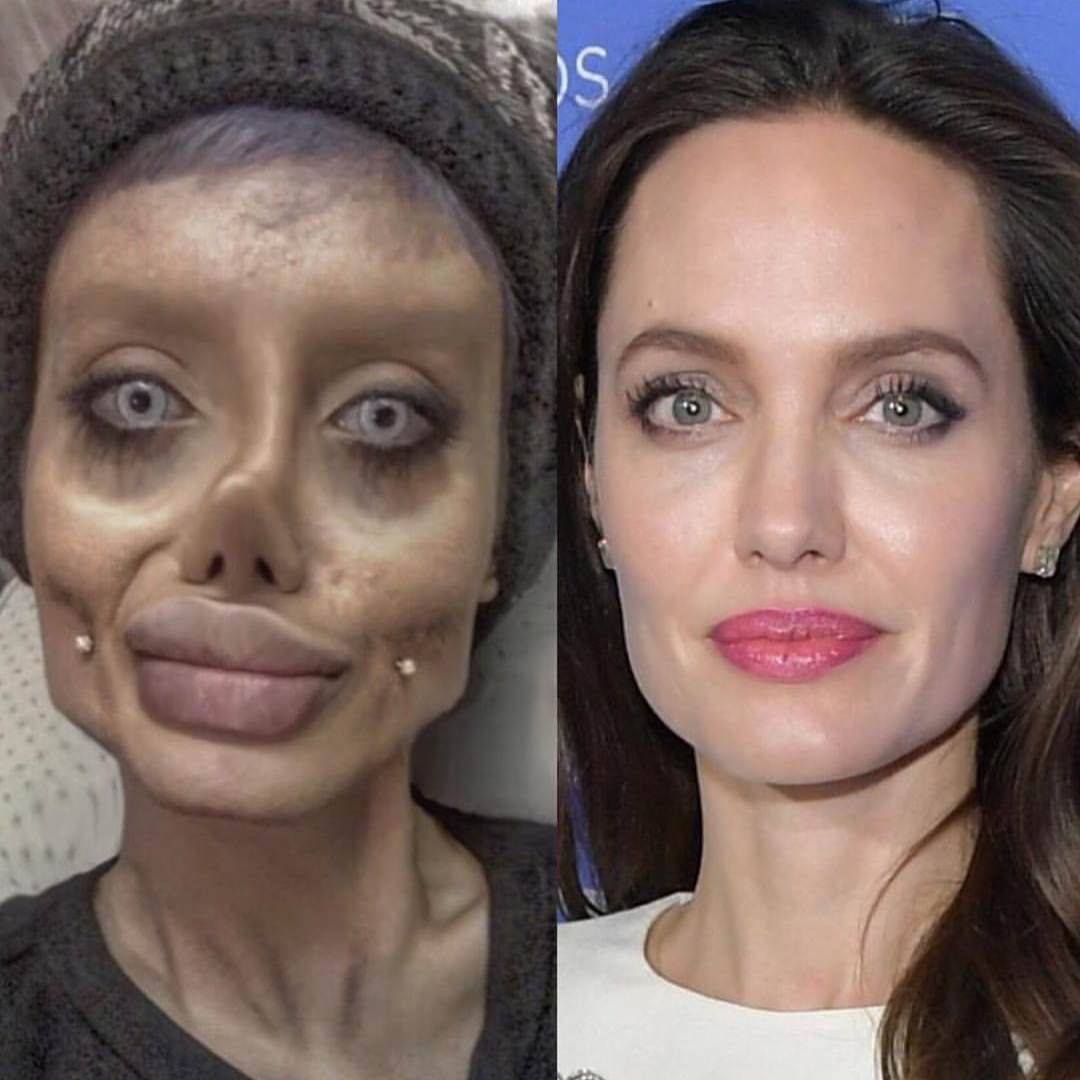 'Dvojnica Angeline Jolie' uhićena zbog bogohuljenja