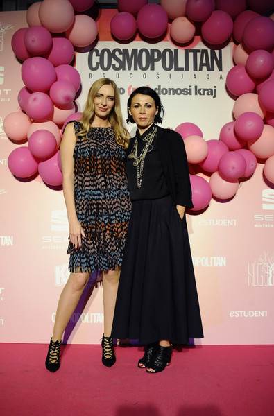 Aleksandra Orlić, glavna urednica Cosmopolitana i Ivana Krajinović, članica Uprave Adria Media Zagreb
