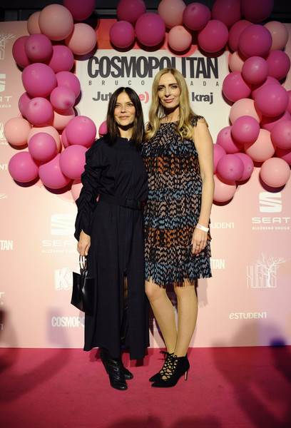 Aleksandra Orlić, glavna urednica Cosmopolitana i Vesna Pisarović