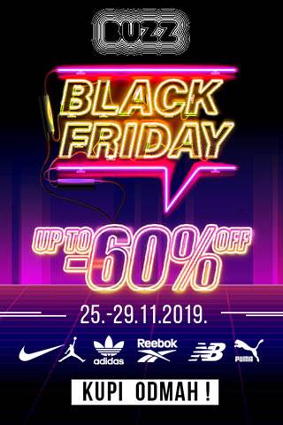 BUZZ Black Friday na -60%!