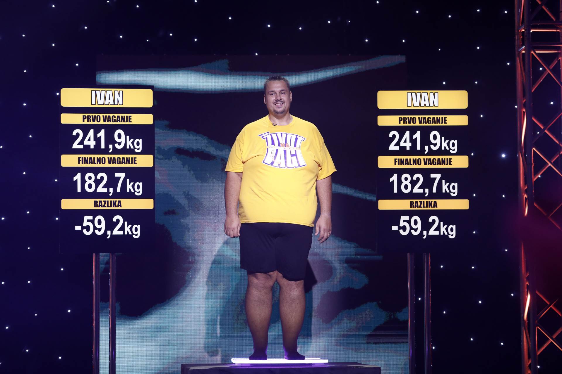 Roko Baković izgubio 76,2 kilograma i osvojio titulu pobjednika