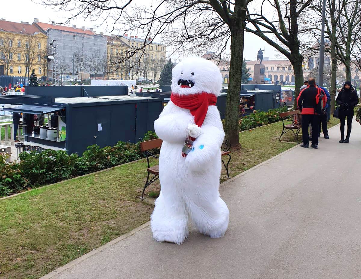 Jeti prošetao gradom i oduševio Zagrepčane!