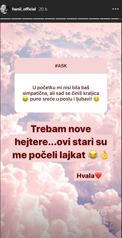 Nova Hana Rodić slomila je hejtere