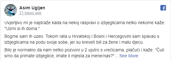 Domaći glumac natjerao da se zapitamo o migrantima