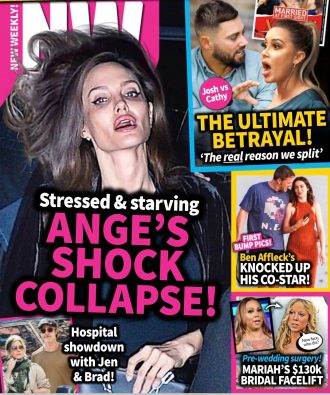 'TRUJE' SE PILULAMA Angelina se razboljela zbog pomirbe Brada i Jennifer?