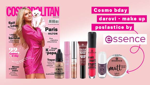 Budimo povezani! Budimo Cosmo! Potražite novi broj s make up darovima