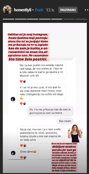 BRAK NA PRVU Lidija oplela po Alenu i na Instagramu: 'Ja bih ga zatukla'