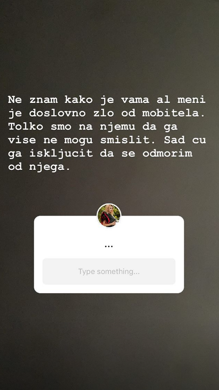 Elli Dvornik treba odmor, svima rekla zbogom