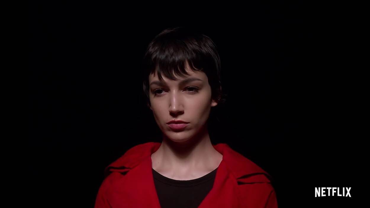 Ursula Corbero kao Tokyo u seriji Money Heist