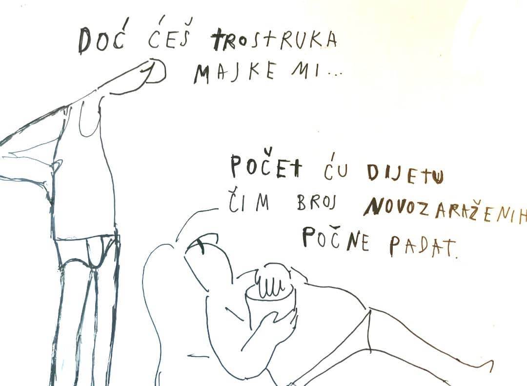 Ovih tjedana uživamo u 'karantenskim' ilustracijama Tisje Kljaković