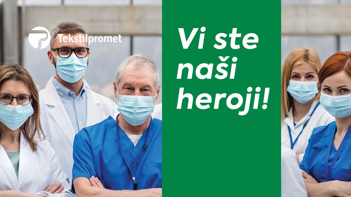 Vi ste naši heroji!