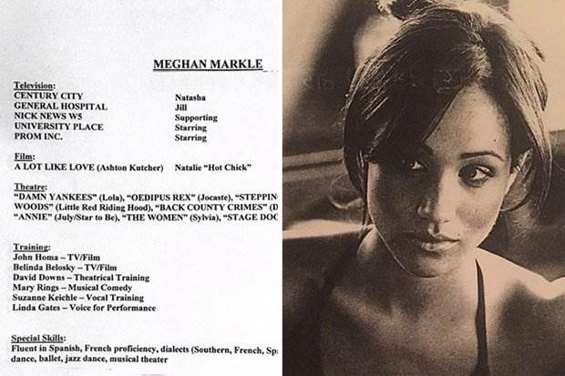 U javnost procurio CV Meghan Markle i otkrio dosad nepoznate detalje