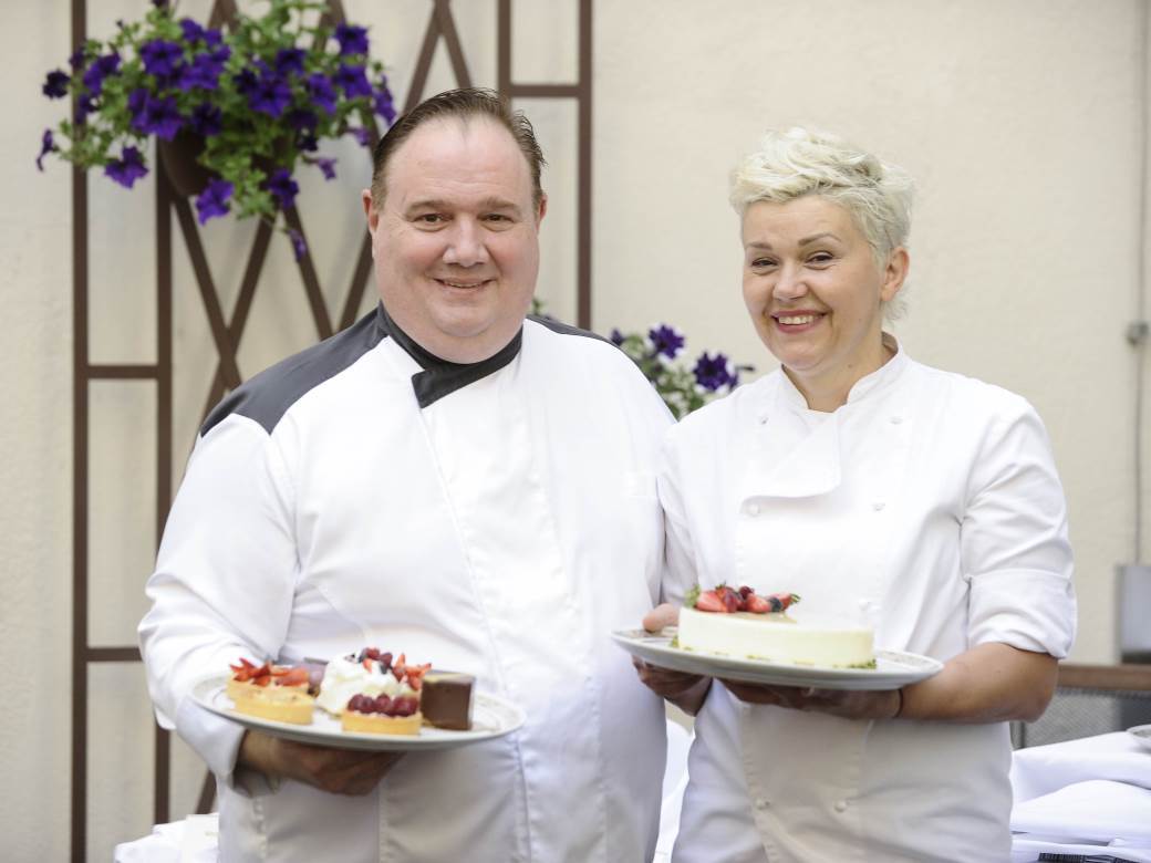 Chef Stefano Cossatini i slastičarka Sanja Sajko