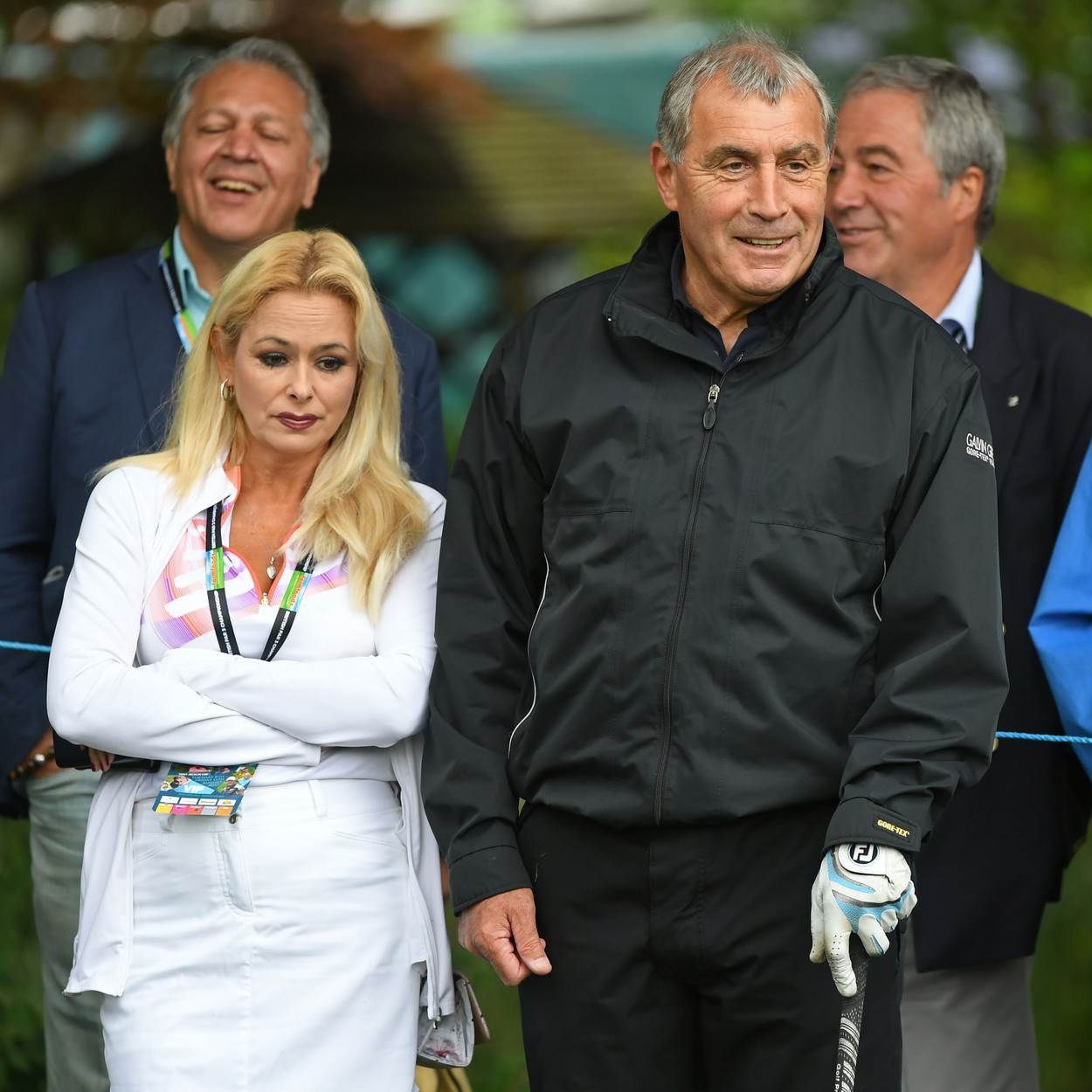 Stephanie i Peter Shilton