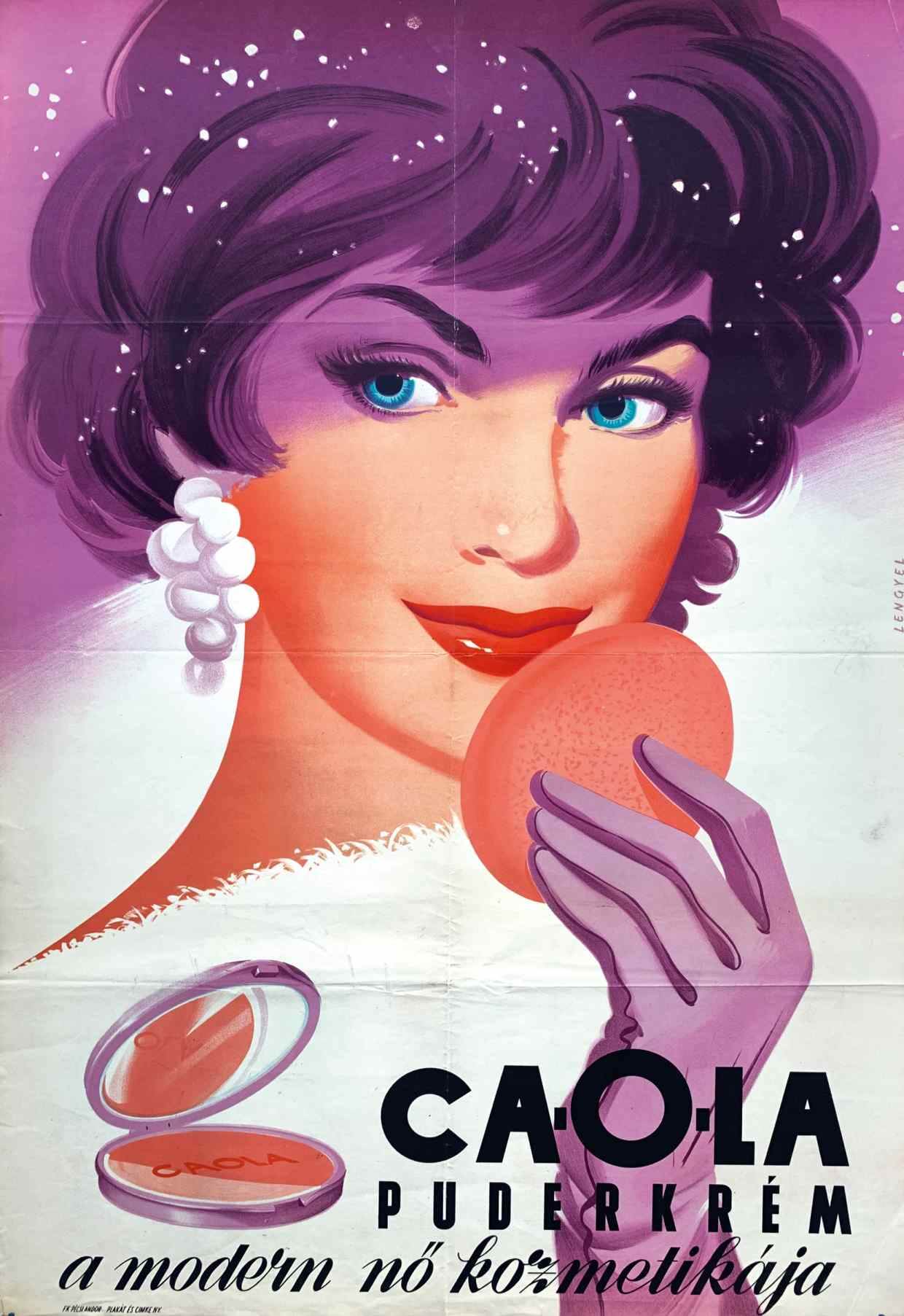 1960., Sándor Lengyel Caola poster, 2,400 dolara, iz Budapest Poster Gallery