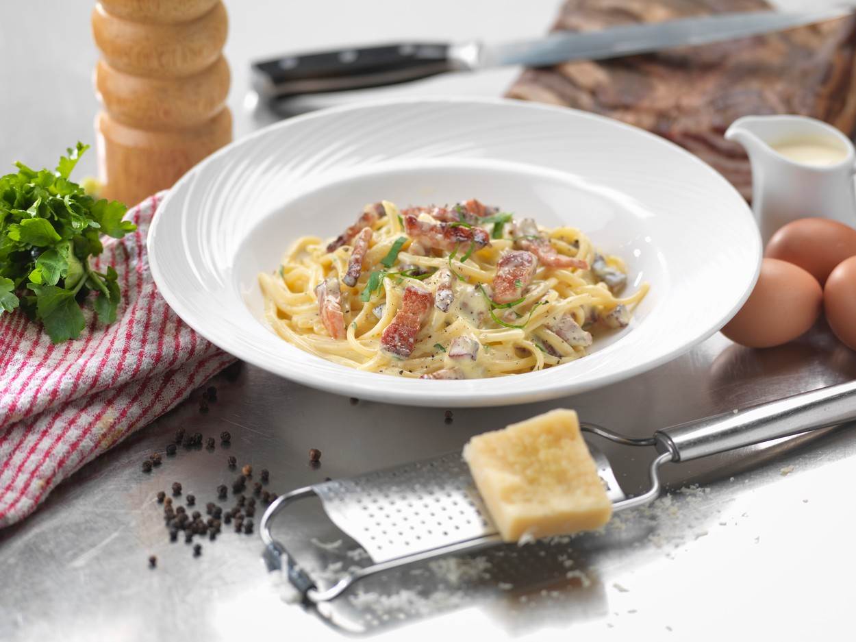 Špageti Carbonara po receptu Ane Ude