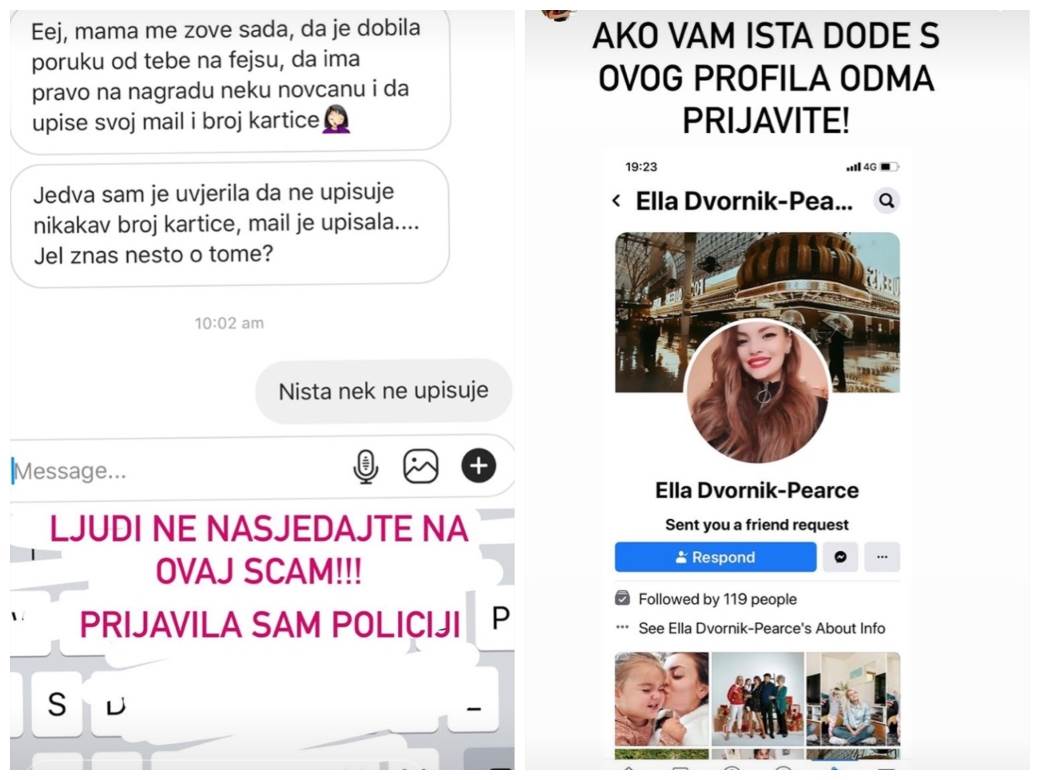 Ella Dvornik u problemima: 'Prijavila sam policiji'