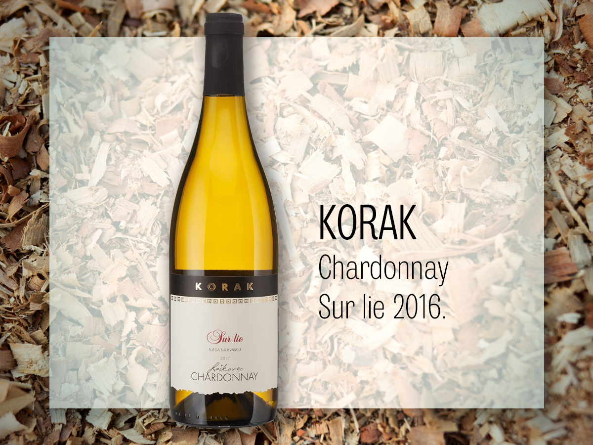 Korak Chardonnay Sur lie 2016. Acrobat, 179 kuna Miriše na lješnjak, dinje, smokve, maslac... Bogato, svježe i lagano pikantno vino Najbolje pristaje jesenskom zalazu sunca u širokoj čaši za velika burgundijska bijela vina