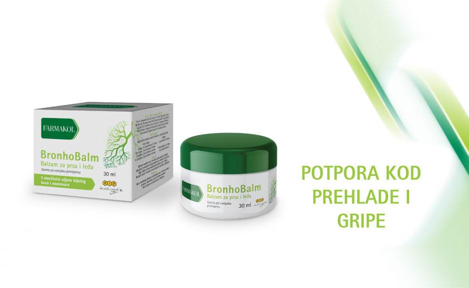 BronhoBalm – potpora kod prehlade i gripe