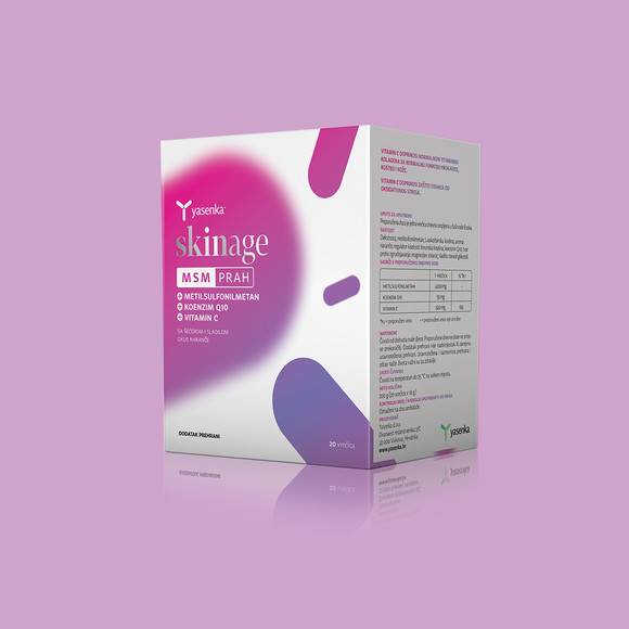 U kategoriji BEAUTY DODACI PREHRANI po izboru čitateljica nagradu dobiva: Yasenka Skinage MSM prah