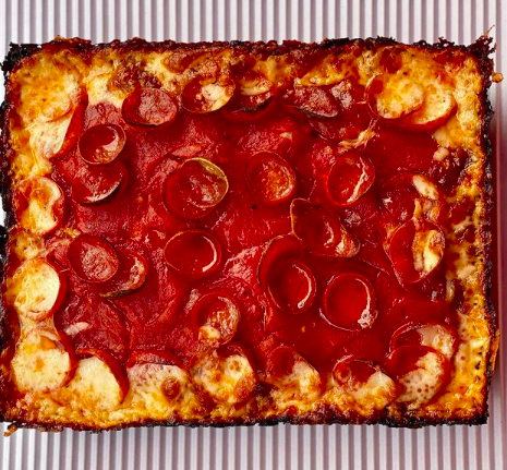 Detroit Style pizza