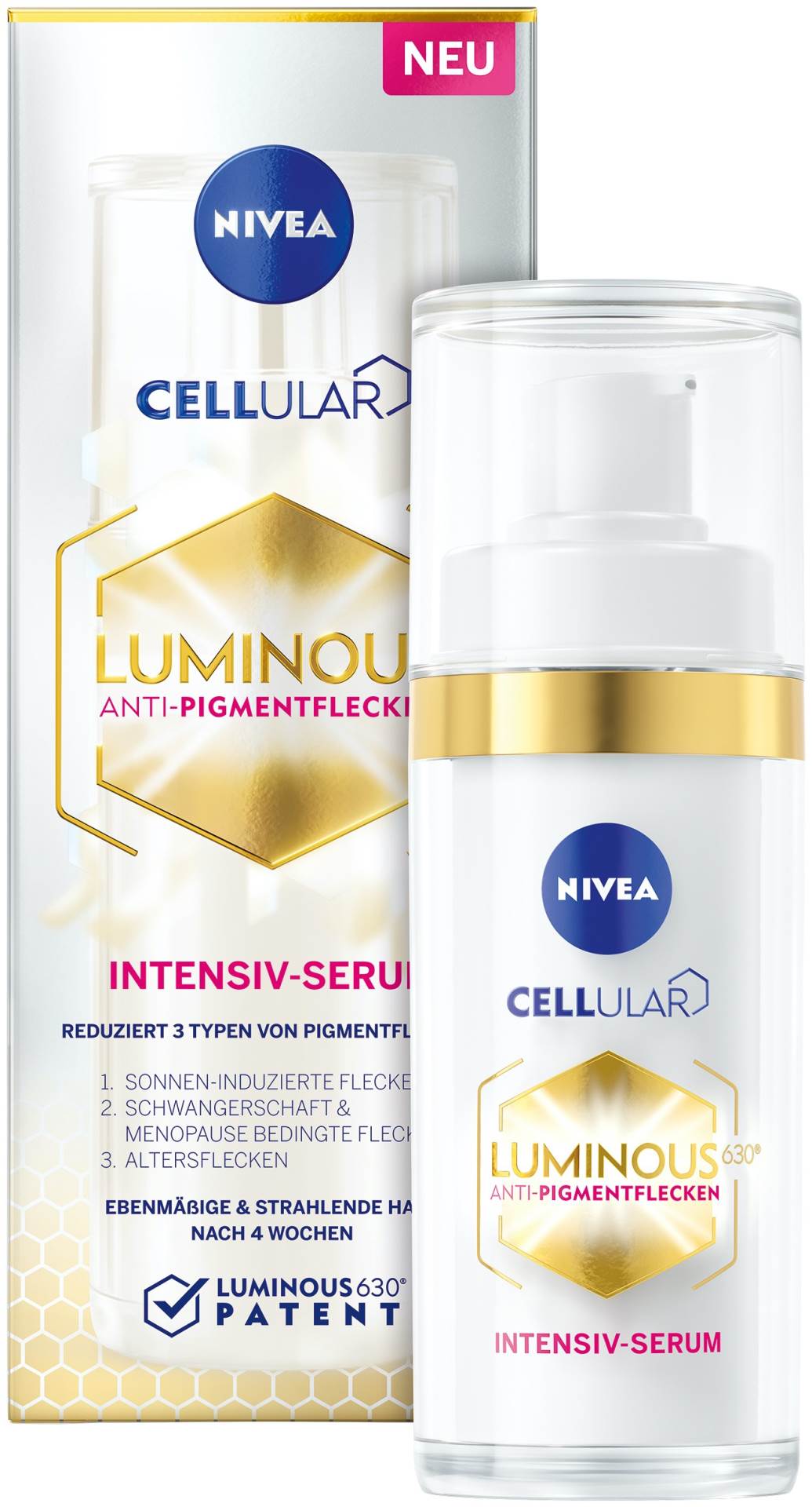 Uživajte u blistavoj koži uz NIVEA Cellular LUMINOS630® liniju proizvoda