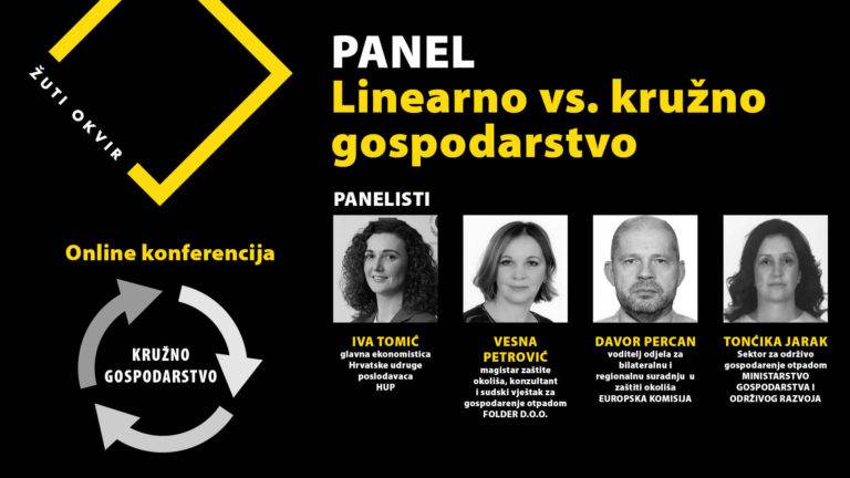 PREDSTAVLJAMO VAM ONLINE KONFERENCIJU 'KRUŽNO GOSPODARSTVO'