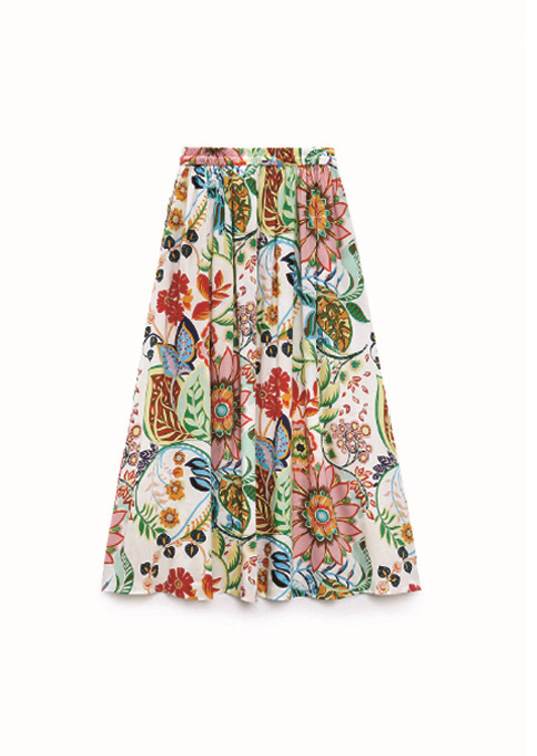 Ulična moda u fokusu: Suknje upečatljivih printova i boje, boje, boje...