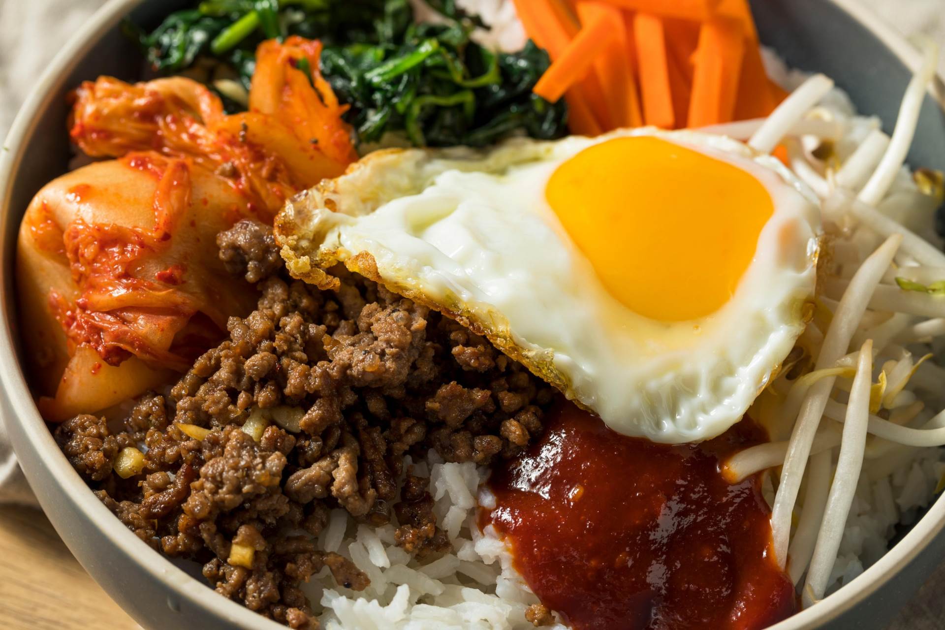 Predstavljamo bibimbap recept