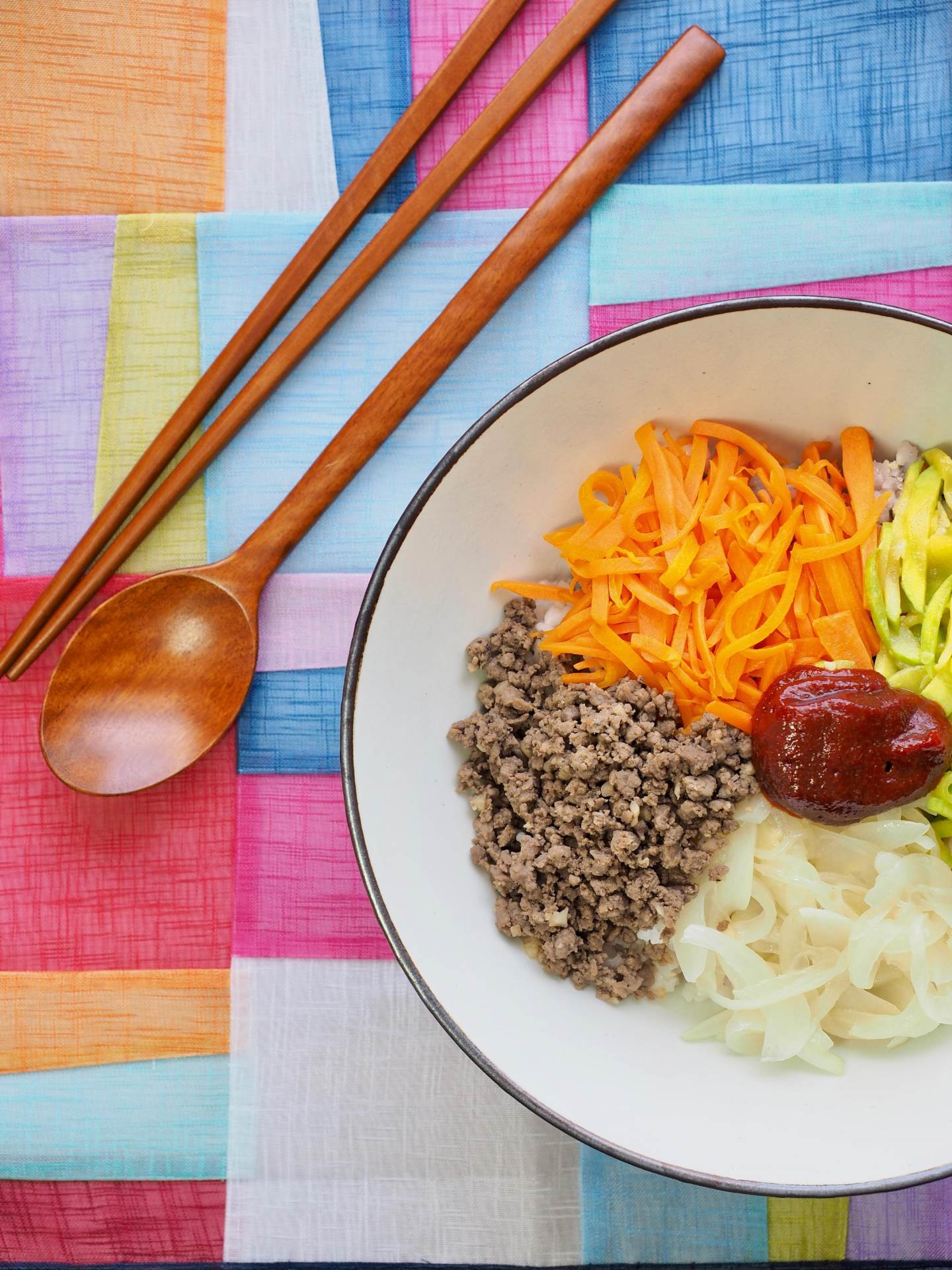 Predstavljamo bibimbap recept