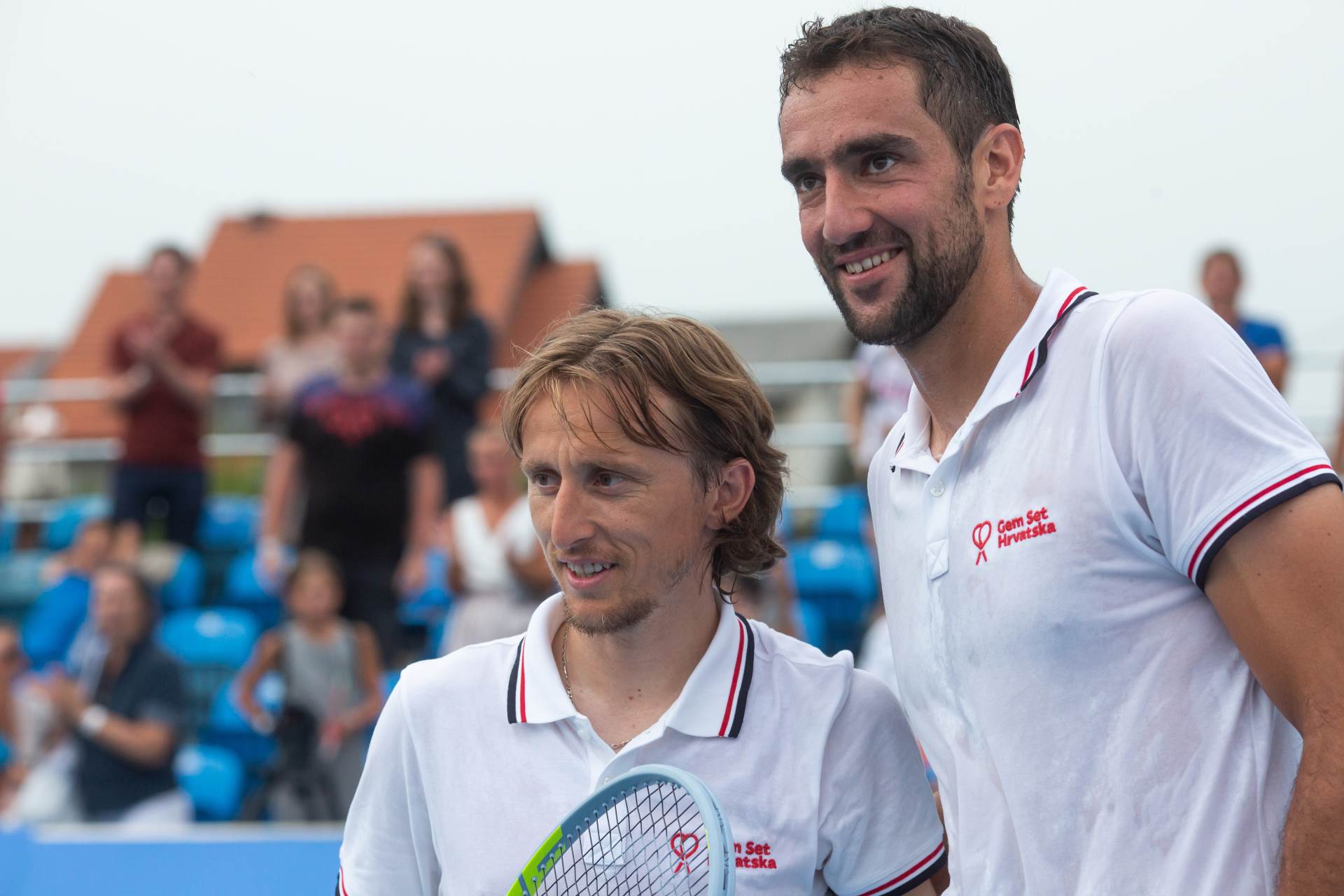 Sportska elita u Petrinji: Marin Čilić i Luka Modrić pobijedili na turniru