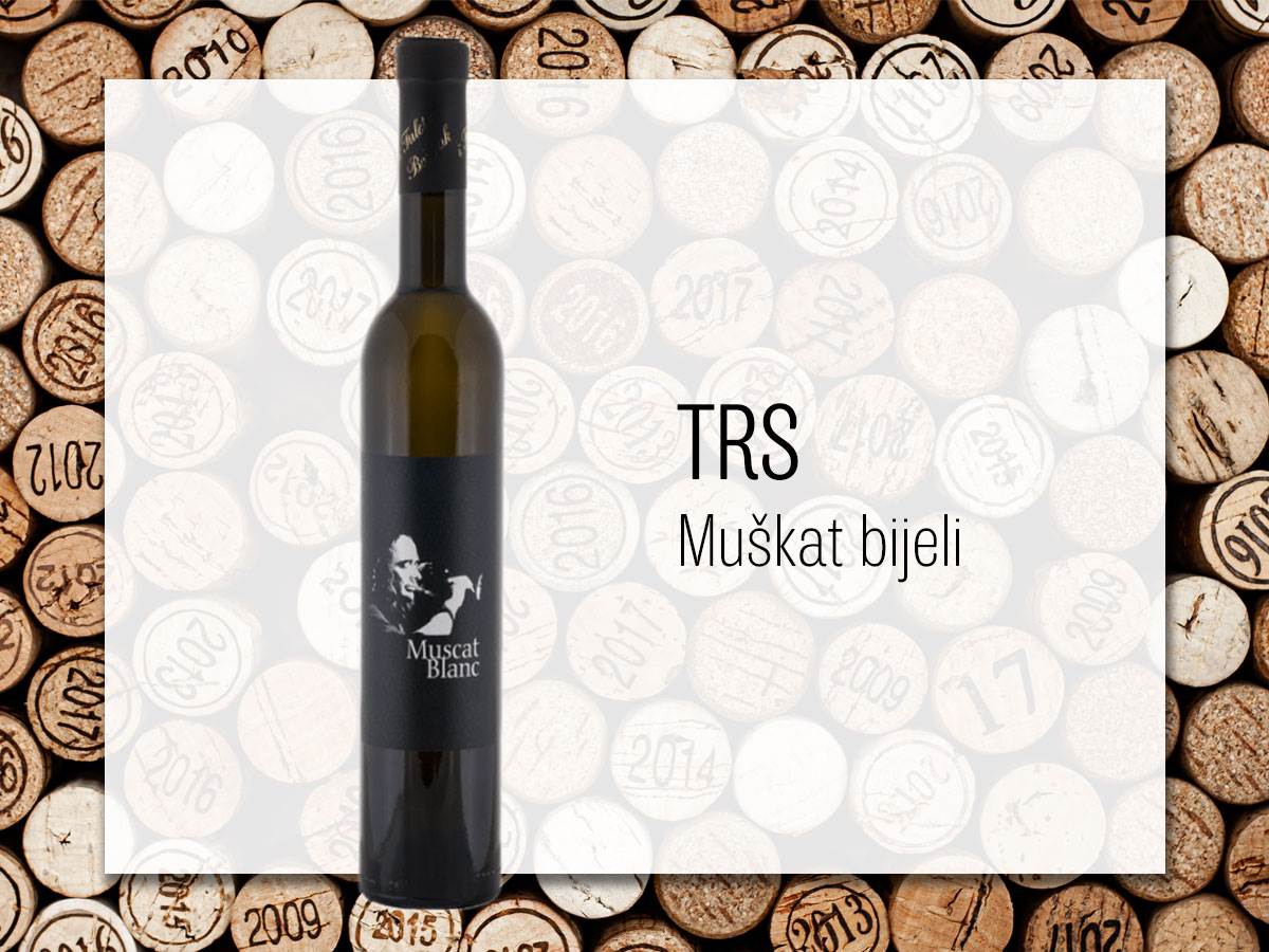 Vinska trica - bijeli muškat, plavac mali i sauvignon