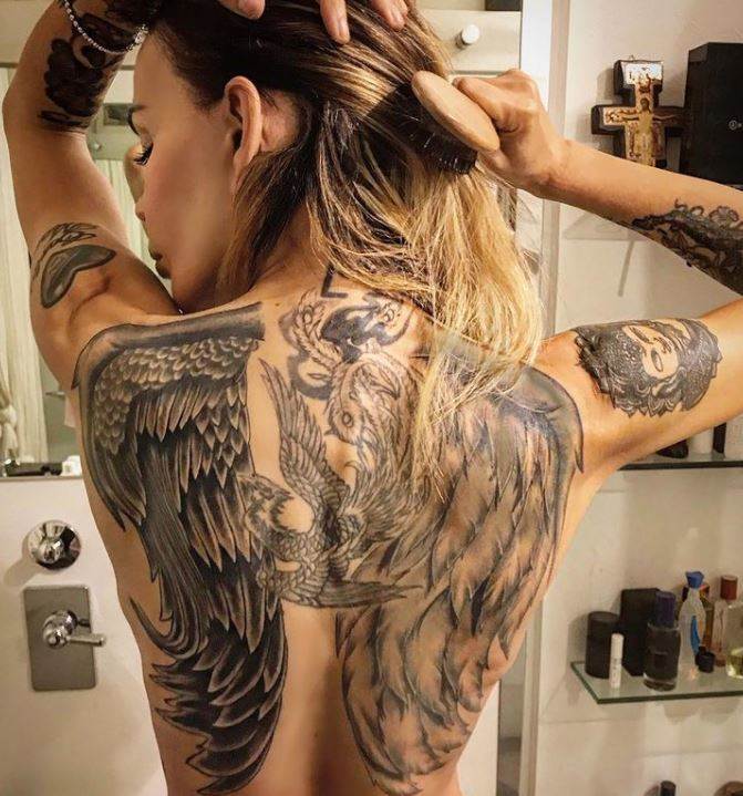 nina moric, tattoo