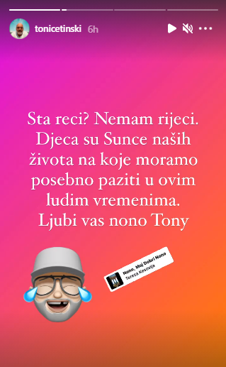 Tony Cetinski prošle je godine postao djed