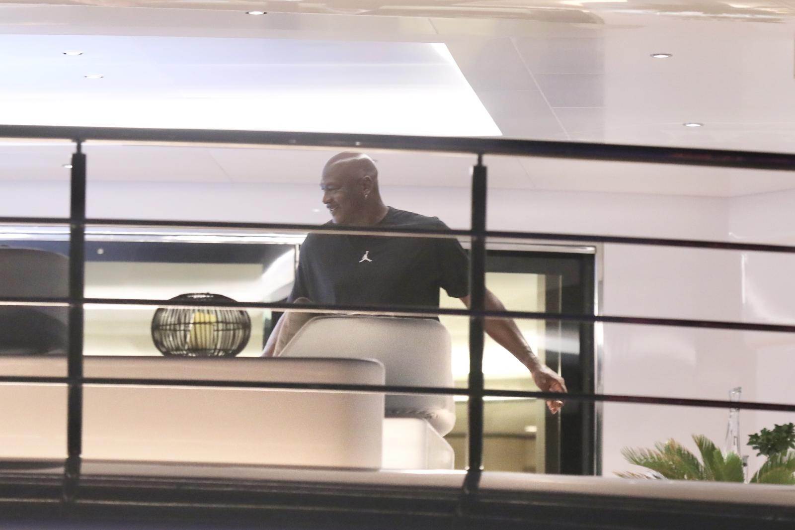 Michael Jordan u Splitu na superjahti