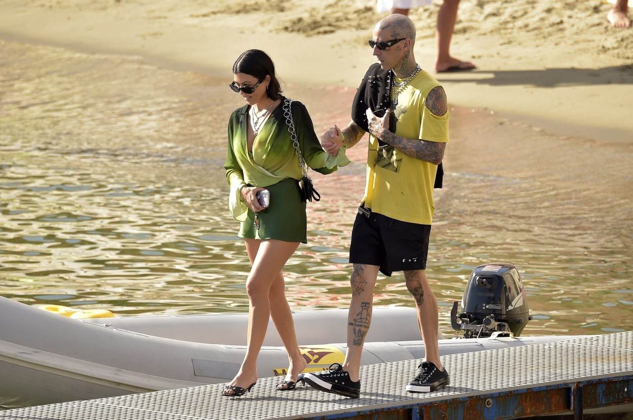 kourtney kardashian i travis barker