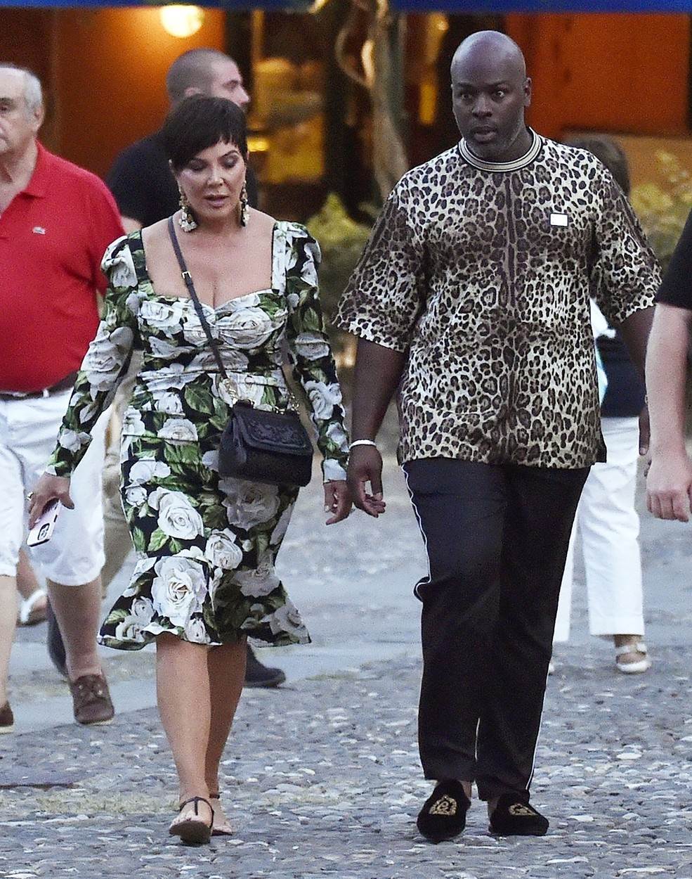 Kris Jenner i Corey Gamble u Portofinu