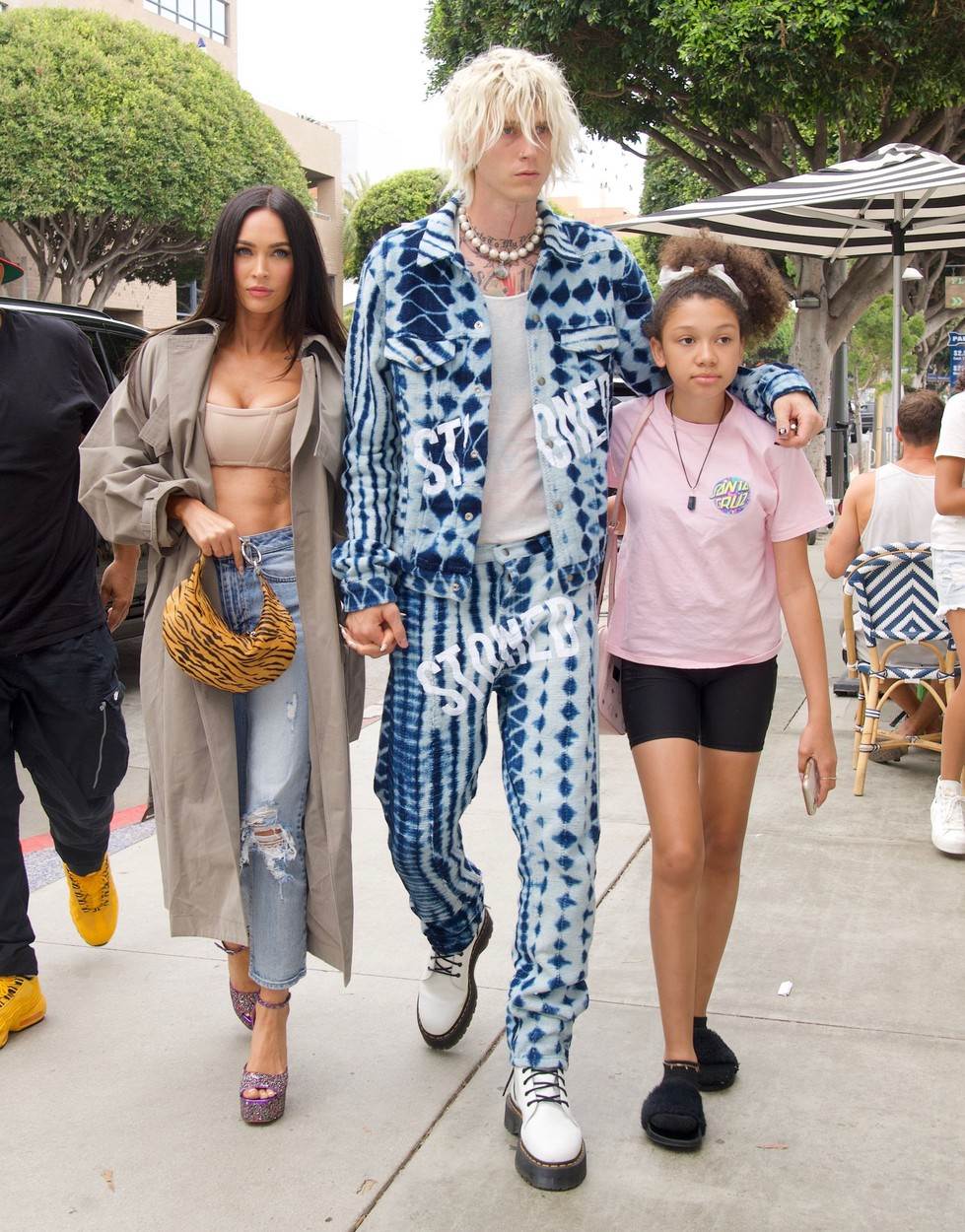 Machine Gun Kelly, megan fox i kćer