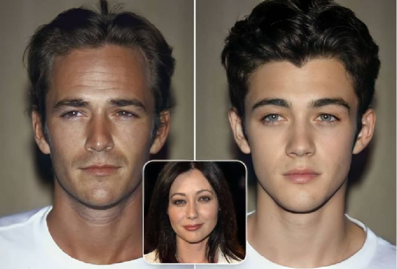 luke perry, shannen doherty