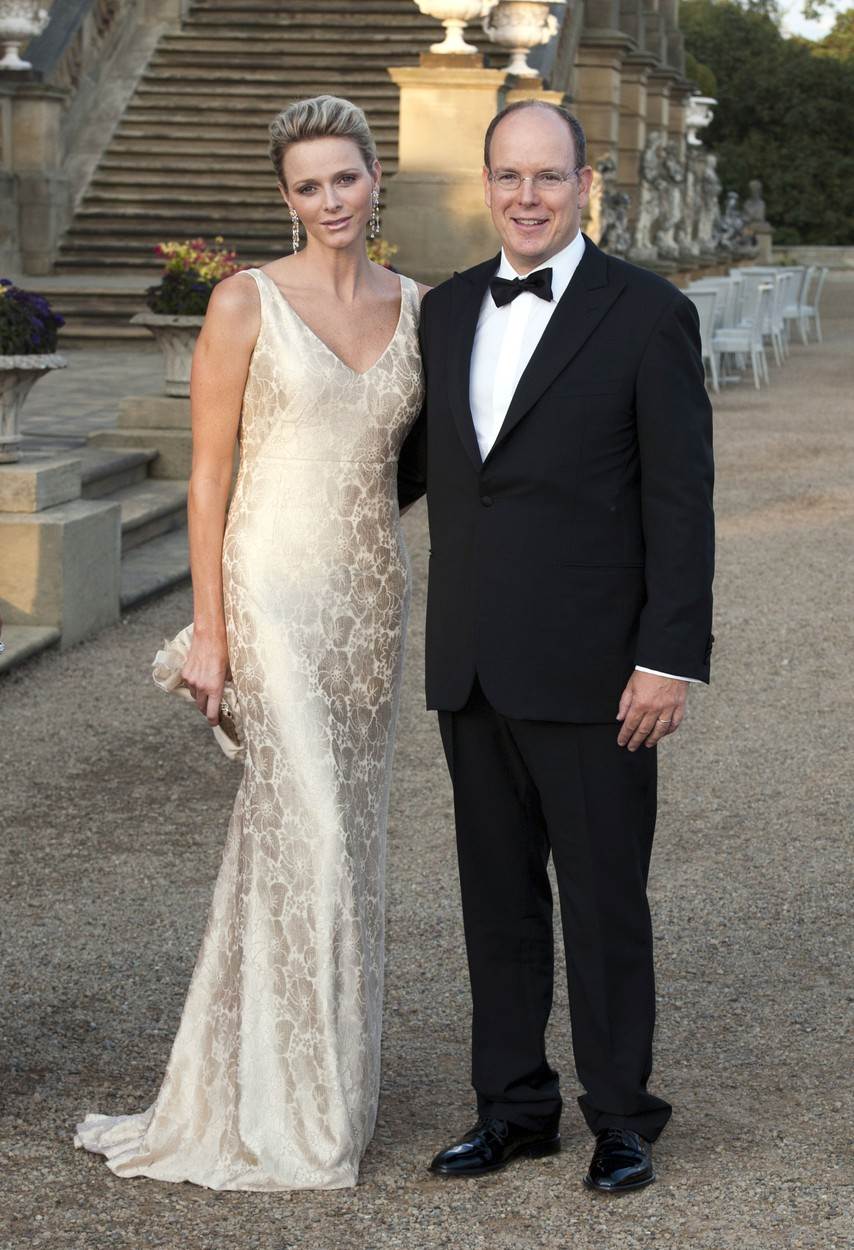 Princ Albert II i Charlene